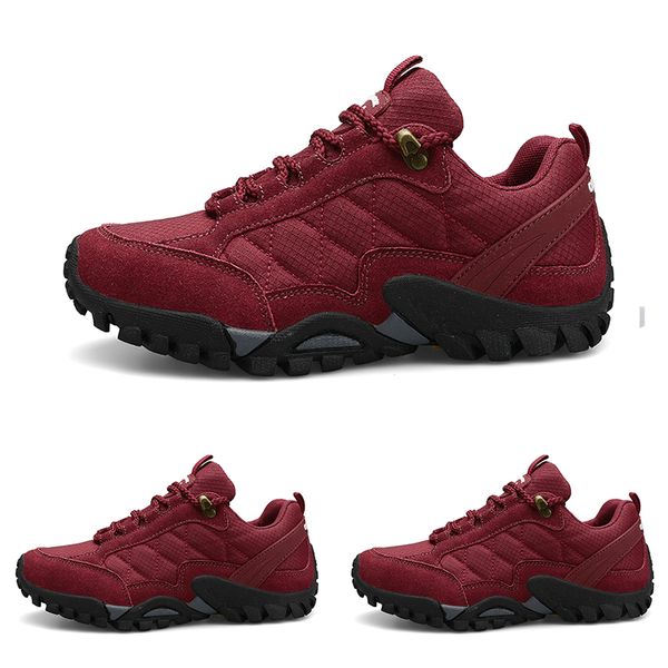 

new arrival black wine red plus velvet type3 lace young gril women lady breathable running shoes low cut designer trainers sports sneaker