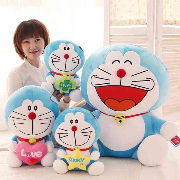 

net red plush toy doraemon robot pillow cartoon pressing jingle cat doll
