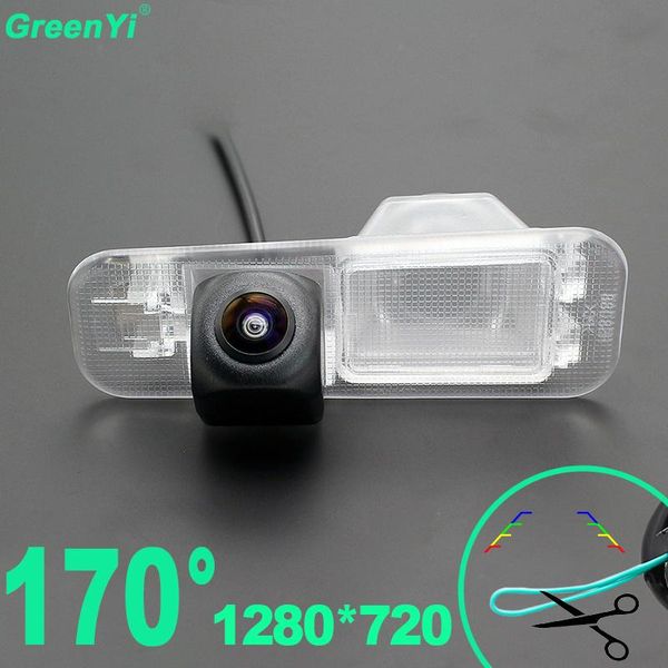 

car rear view cameras& parking sensors 170 degree hd 1280x720p starlight night vision vehicle camera for kia k2 rio 3 ub pride sedan 2010- 2