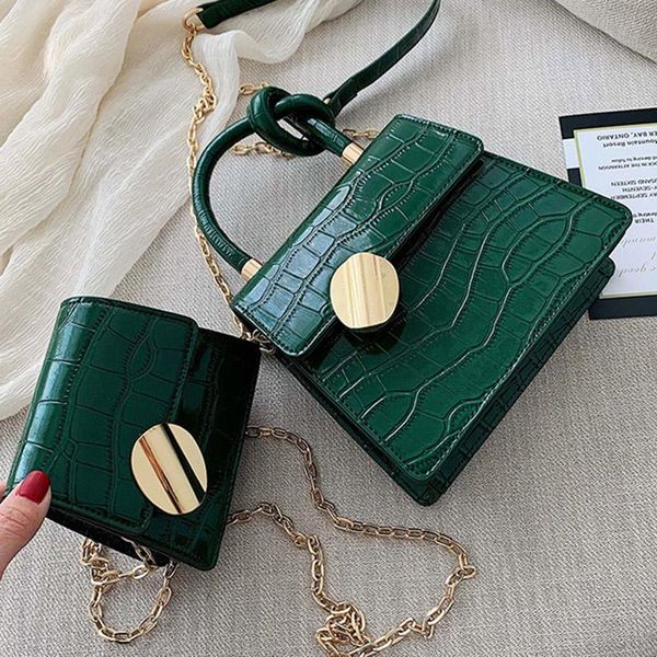 

quality stone pattern leather crossbody bags for women designer small handbags chain shoulder messenger bag mini purses hand cross body