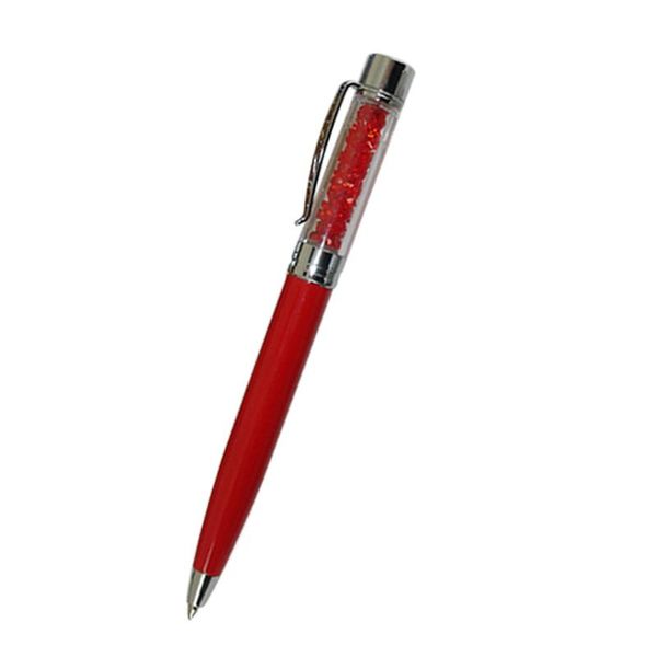

ballpoint pens acmecn pocket ball pen with bling sparkling diamond mini china crystal for ladies korea style rhinestone, Blue;orange