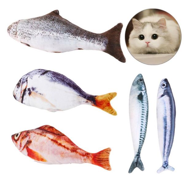 

party masks 3 pcs / set petisay catnip interactive fish toy cat pet teeth cleaning health chew bite refillable dropshiping