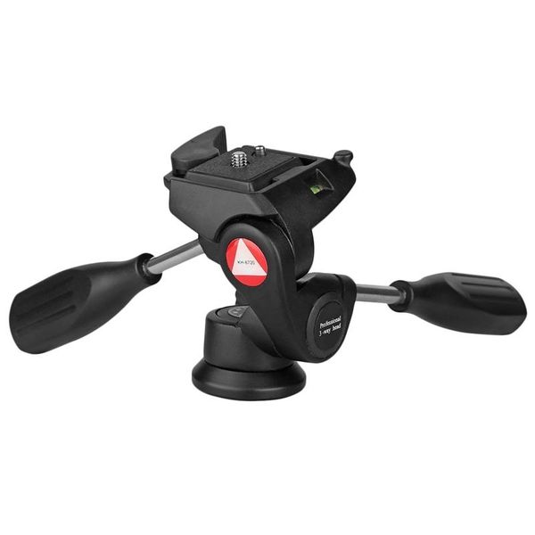 

tripod heads kingjoy kh-6720 10kg aluminum 360 swivel ball head+quick release plate+double handle for monopod dslr slr camera