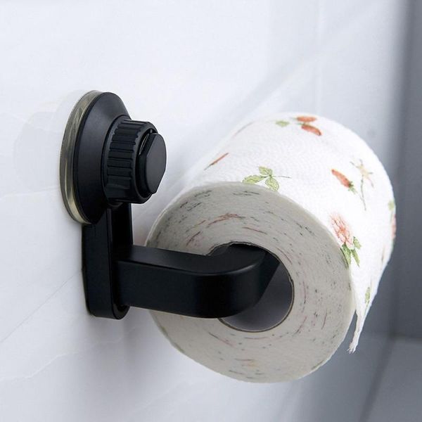 

toilet paper holders plastic suction cup mounted tissue rack towel shelf holder organizer kitchen bathroom accessories