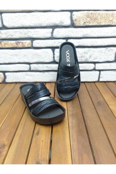 

slippers women's black casual light soft outsole