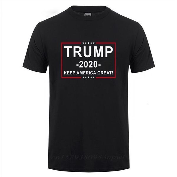 

president usa donald trump men t shirt keep america republican man woman summer short sleeve cotton, White;black