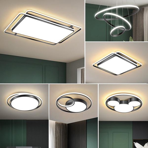 

ceiling lights nordic led modern luminaire light living room bedroom dining
