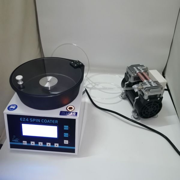

laboratory compact spin coater / spin processor ez4 + oil-vacuum pump + vacuum spin chuck 110v/220v