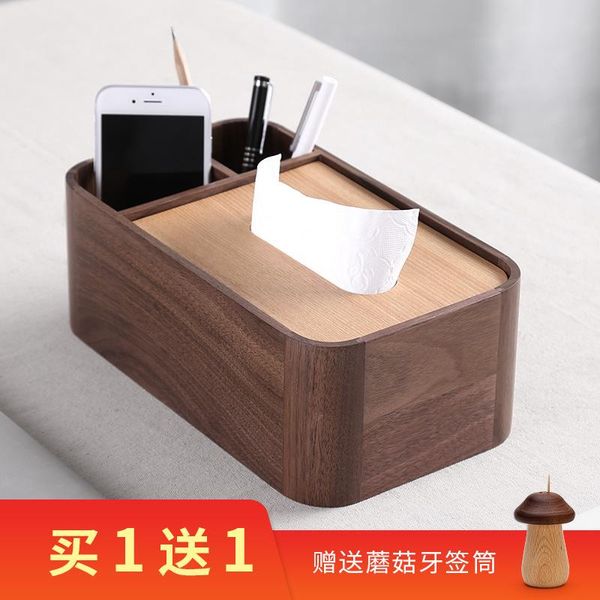 

tissue boxes & napkins european style solid wood box living room creative simple
