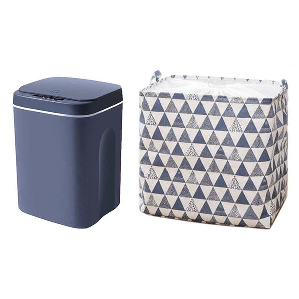 

pcs intelligent trash can & 1 100l rectangular laundry baskets bags
