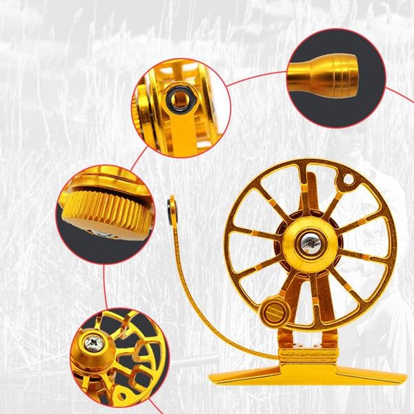 

fishing reel aluminum alloy body and spool ice right hand with dual brake system baitcasting reels