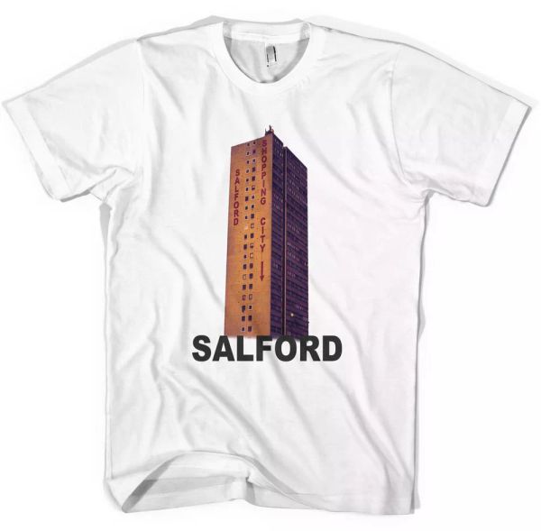 

new salford manchester t shirt all sizes colours, White;black