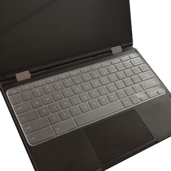 

keyboard covers for lenovo 100e 300e 500e chromebook 1st / 2nd gen 11.6" lapcover skin touchscreen 2 in 1