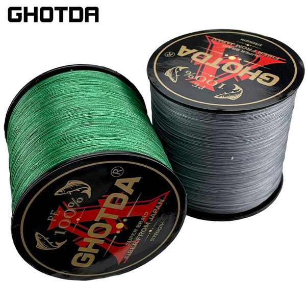 

braid line gda 500/300m 9strands pe braided fishing wire multifilament super strong japan multicolor 20-100lb