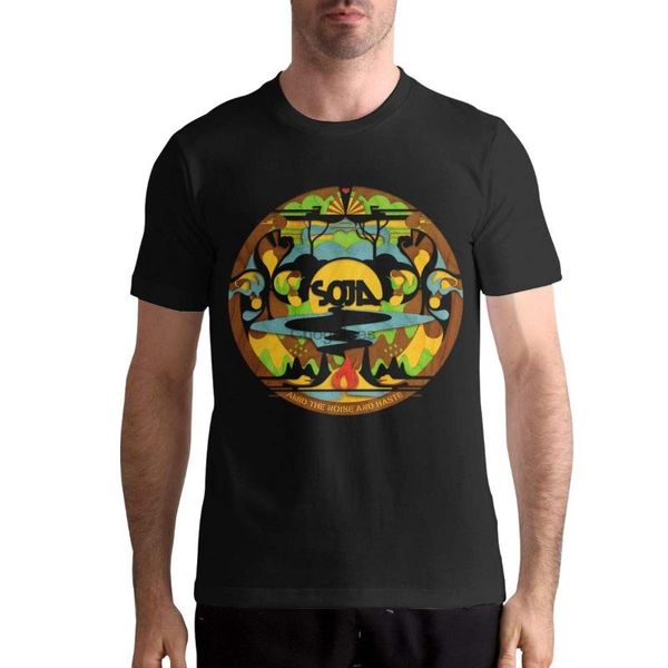

men's t-shirts nathalie r salmeron soja crew neck t shirt black, White;black