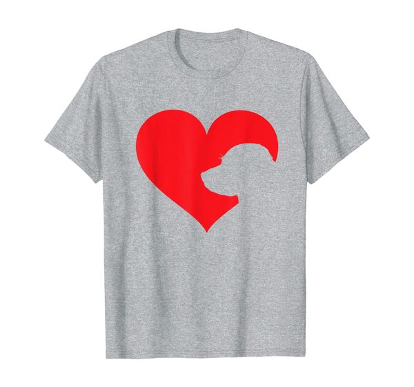 

labrador lover gift for lab retriever lovers heart shirt, White;black