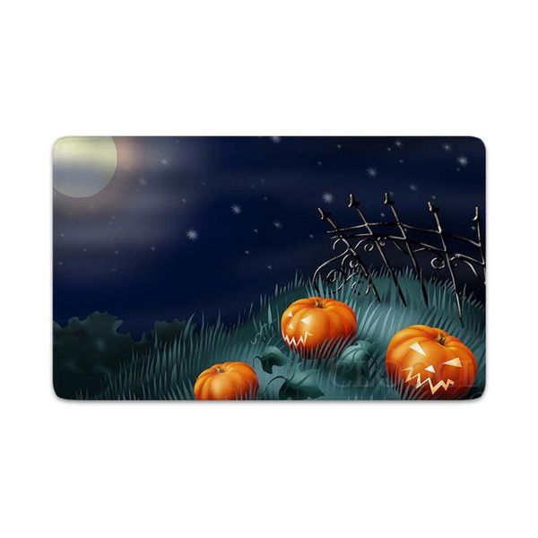 

carpets cloocl halloween theme doormats pumpkins under the moon night print indoor hallway mats fastival party decorate non slip doormat