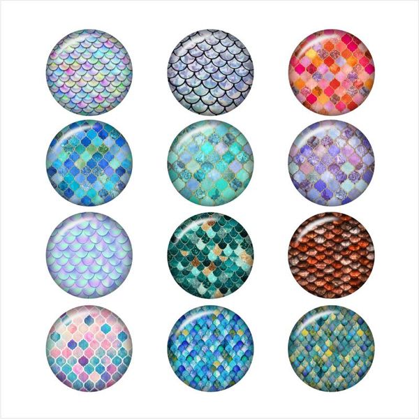 

charm bracelets rainbow mermaid scales glass perfume aroma locket necklace po da1036 phone holder, Golden;silver