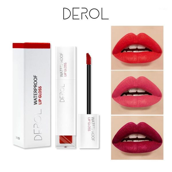 

12pcs/lot lips makeup red nude waterproof lip golss wrinkles stealth matte silky not dry smooth paste liquid lipstick1