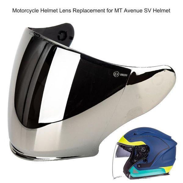 

motorcycle helmets helmet wind shield lens visor cambered surface motor accessories replacement for mt avenue sv