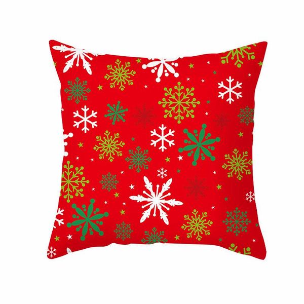 

cushion/decorative pillow red christmas decorative home cushion cover for sofa pillowcase case seat car cartoon cute covers 45x45cm