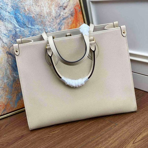 

7a+fashion 2021 new series m45495 rice white silver grey screen printing womens designer handbags long and short handle for convenience1th