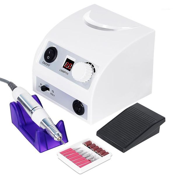 

35000/20000rpm electric nail drill manicure machine set professional milling pedicure tools kit1