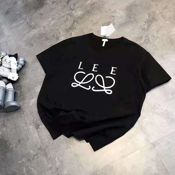 

chaopai luojia 2021 spring and summer new concave convex 3d three dimensional reflective embossing simple leisure couple short sleeve, White