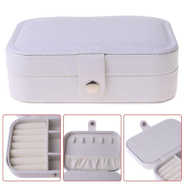 

jewelry pouches, bags fashion women case simple trend earrings bracelet ring storage box p9yf, Pink;blue