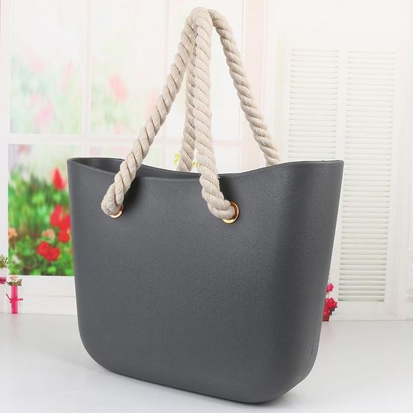 

evening bags candy color beach bag european and american ladies handbag rope large capacity storage