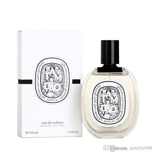 Elegante profumo neutro romantico bottiglia nera rinfrescante edp 75ml design bianco edt 100ml pura fragranza posta gratuita consegna veloce