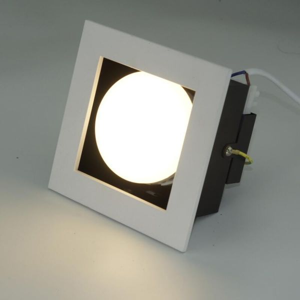 

downlights 1pcs square 1head gx53 led 15w ceiling lamps spot light ac85v-265v