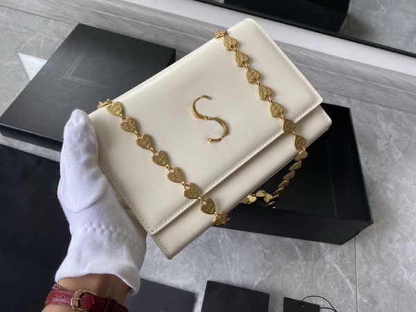 

classic kate woc chain shoulder crossbody bags caviar cowhide flap purse sunset totes designer handbags women messenger bag