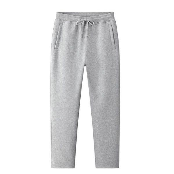 

tech sport joggers pants bottoms men's sport brand space cotton running trousers, Black