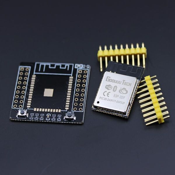 

integrated circuits 2021 esp32f bluetooth and wifi dual core cpu iot wlan ble module+esp32 adapter board for arduino esp-32