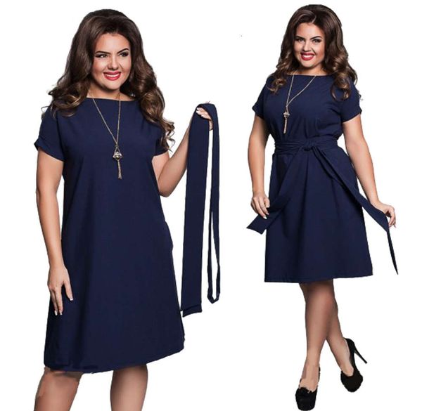 

women's dress fat sister casual large loose lace up, Black;gray