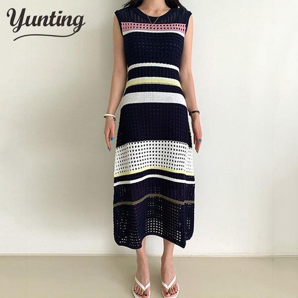 

casual dresses arrival runway summer chic elegant knitting sweater dress hollow out knitted slim pleated stretch vestiods, Black;gray