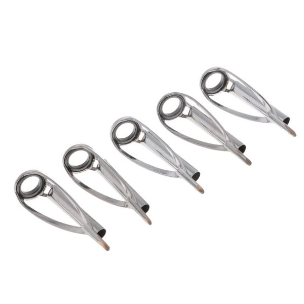 

5pcs sic fishing rod guides tip repair kit for making building boat rods
