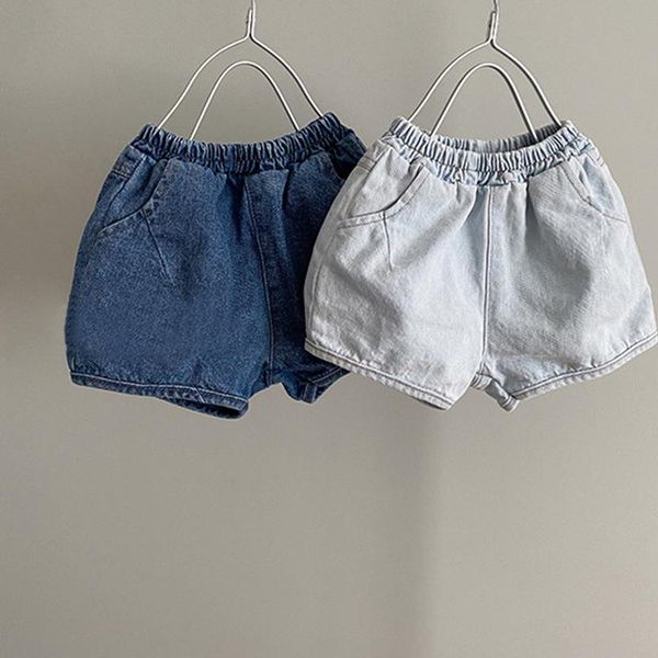 

girls denim shorts fashion summer kids clothes 1-7 years, Black