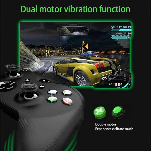 

game controllers & joysticks bluetooth-compatible controller gamepad one for x-box series s/x pc computer wireless wired
