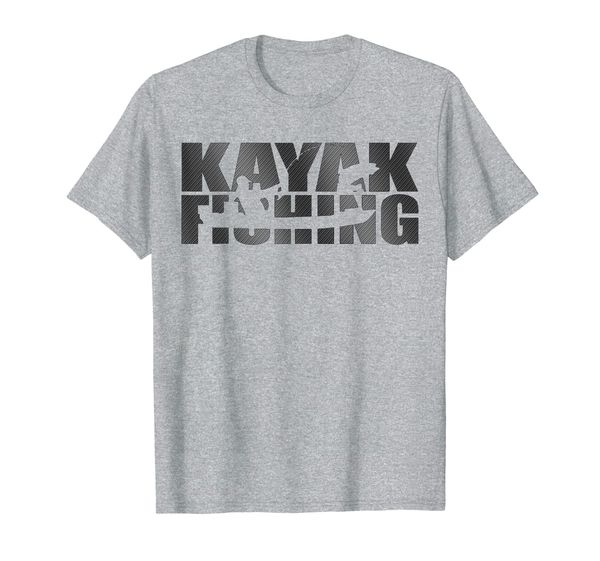 

Kayak Fishing Carbon Fiber Grey Fishing Paddling T-shirt, Mainly pictures