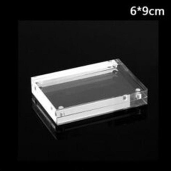 

frames transparent po frame clear view both sided magnetic acrylic block picture 100% brand and high quality