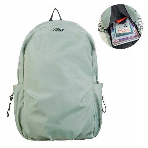 

backpack couples school multifuction pencil cases fashion nylon portfolio to large capacity 15.6 inch lapbag m145