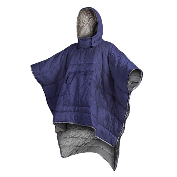 

water-resistant sleeping bag cloak poncho camping warm quilt outdoor blanket coat with hood bags