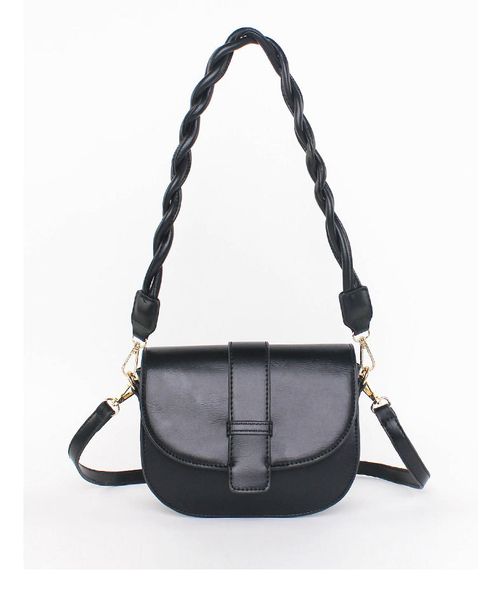 

fashion handbag purse semicircle design womens shoulder bags trend underarm solid color outdoor casual lady bag