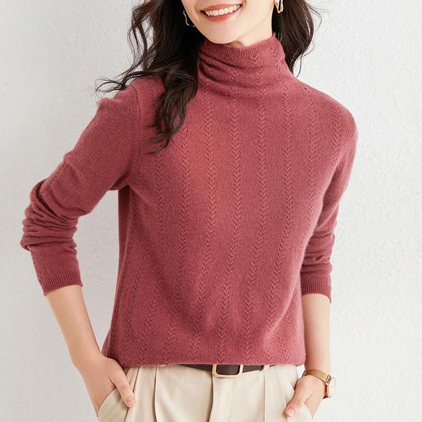 

women's sweaters adishree 2021 woman winter 100% cashmere and autumn knitted pullovers warm female thickening turtleneck, White;black