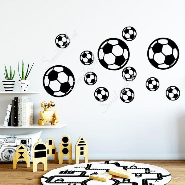 Wandaufkleber, Fußball-Aufkleber, Heimdekoration, Dekoration für Kinderzimmer, DIY-Kunst-Wandbilder