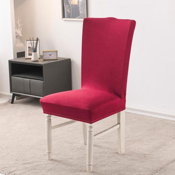 

chair covers printed stretch cover kitchen dining room wedding banquet el office slipcovers restaurant solid color