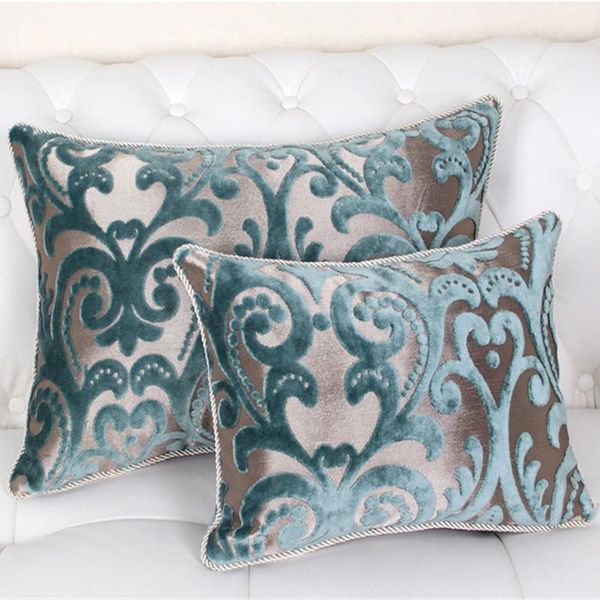 

cushion/decorative pillow modren 45" 60" flocking luxury/plaid/elegant/flower/home/sofa/car cushion /pillows (not including fillin