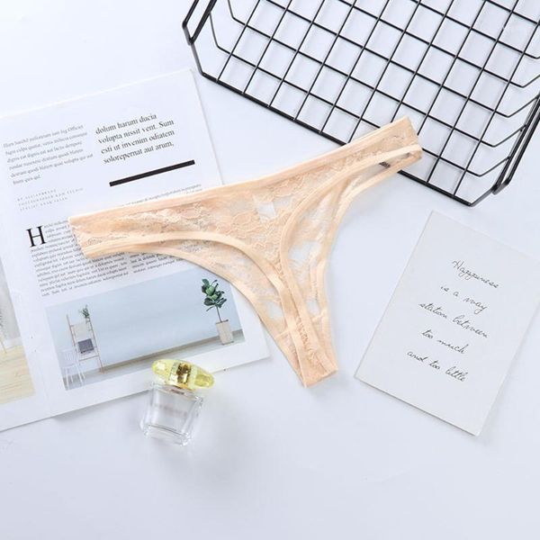 

summer temptation see-through mesh thong lace low waist panties1, Black;pink
